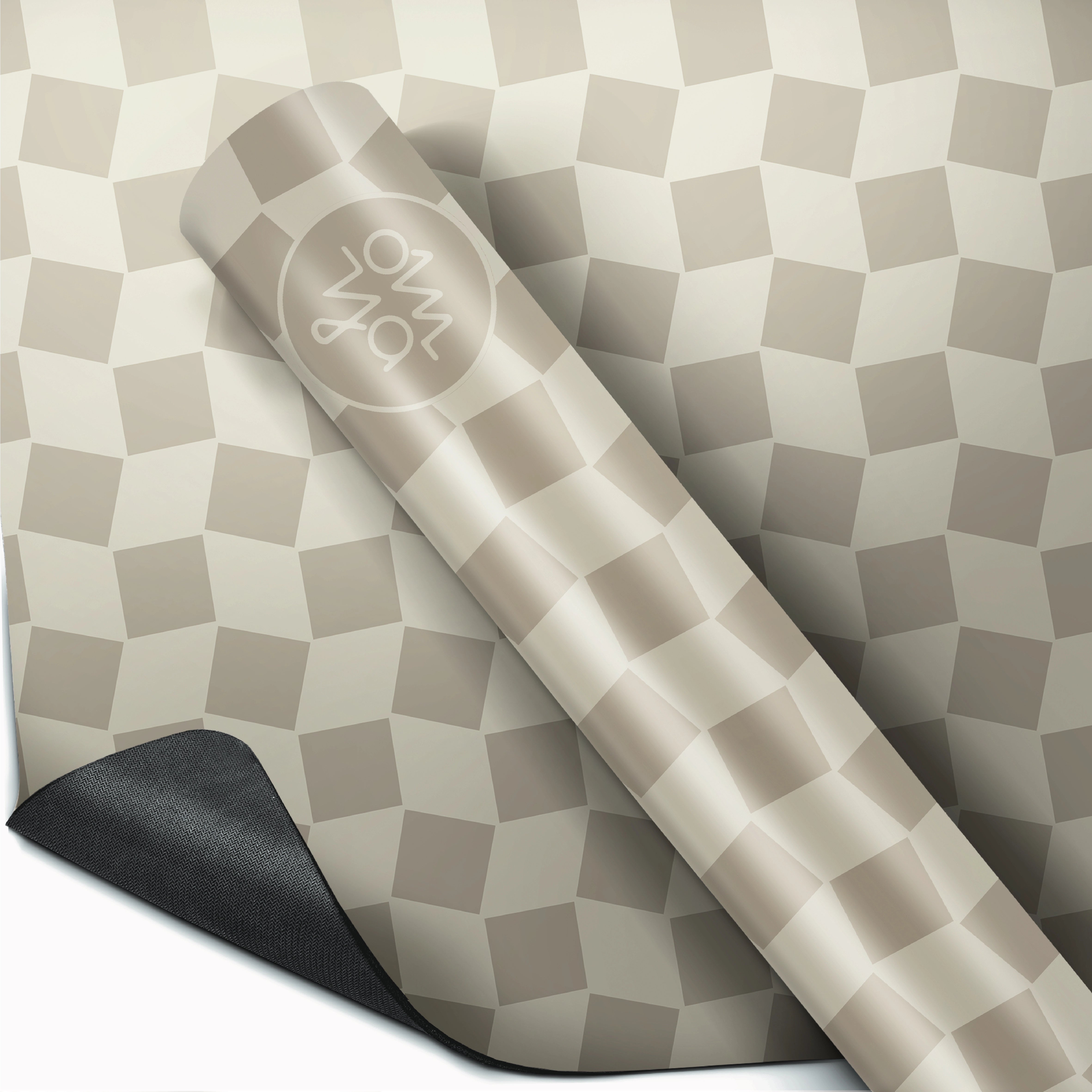 Tapis de yoga Advanced Grip - Vanilla Plaid