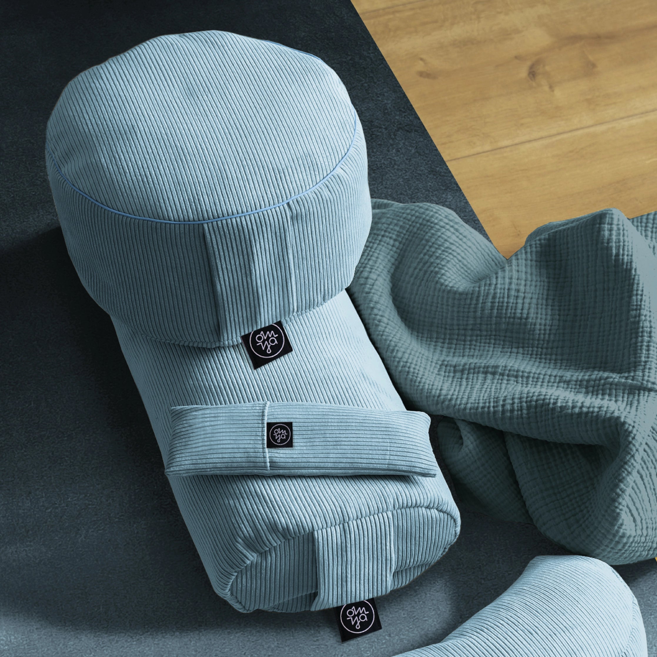 Design Yogakissen - Lagoon Cord