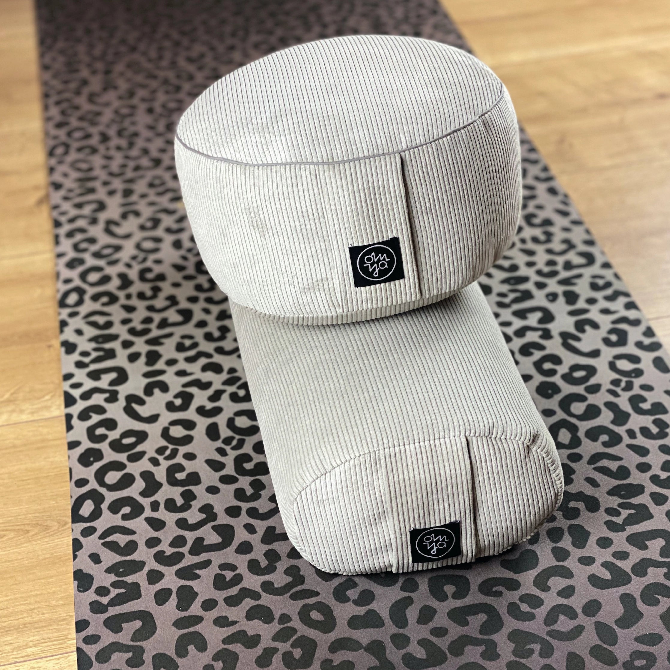 Coussin de yoga design - Pale Cord