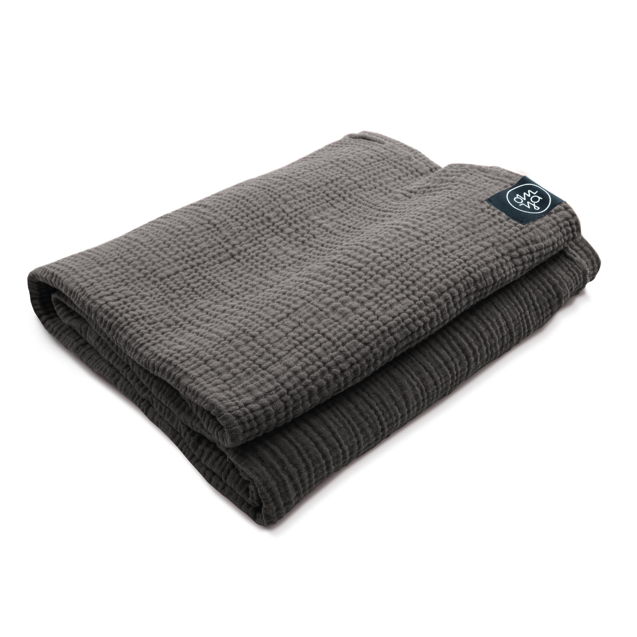 Shavasana Decke - Granit Musselin