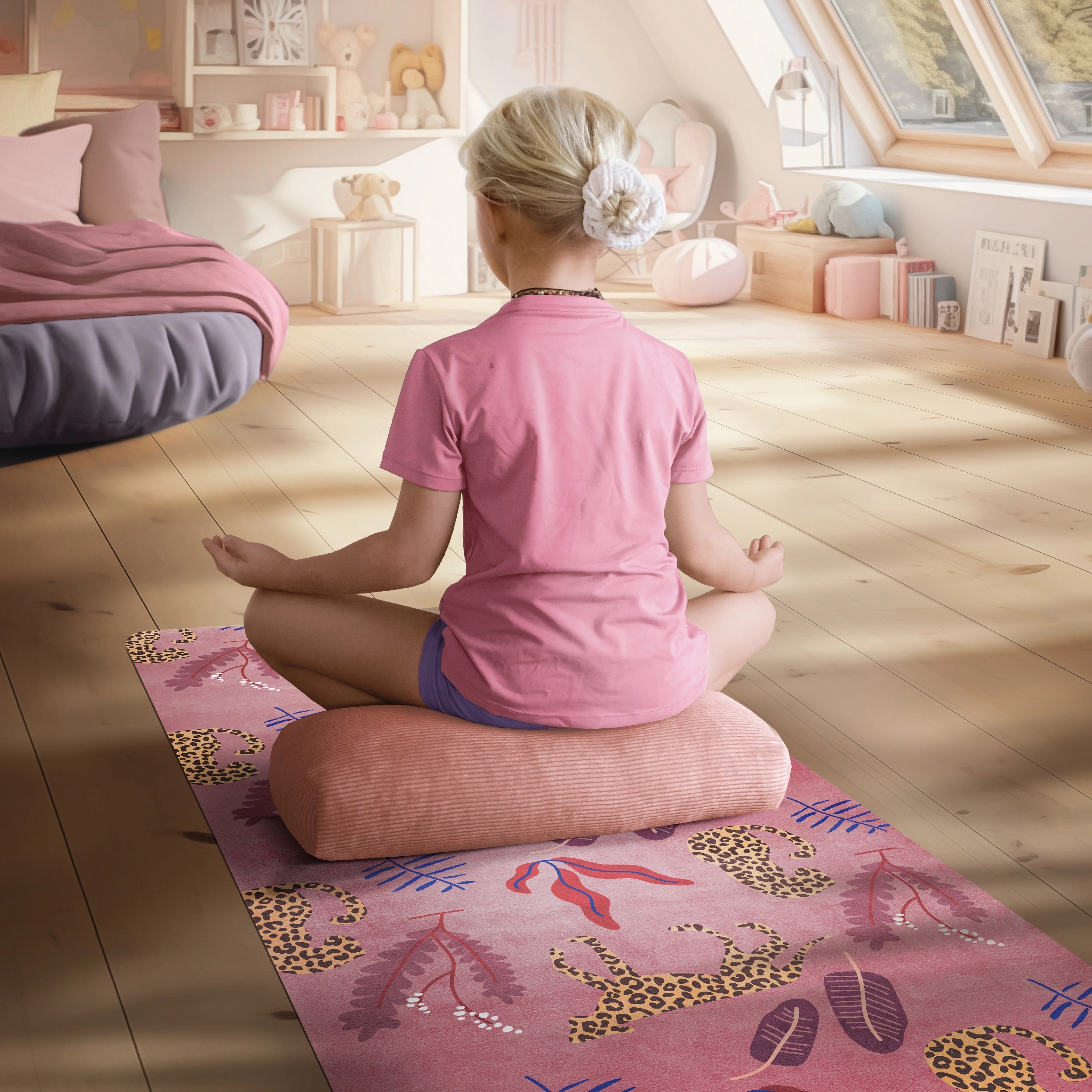 Kinder Yogamatte - Day in the Jungle