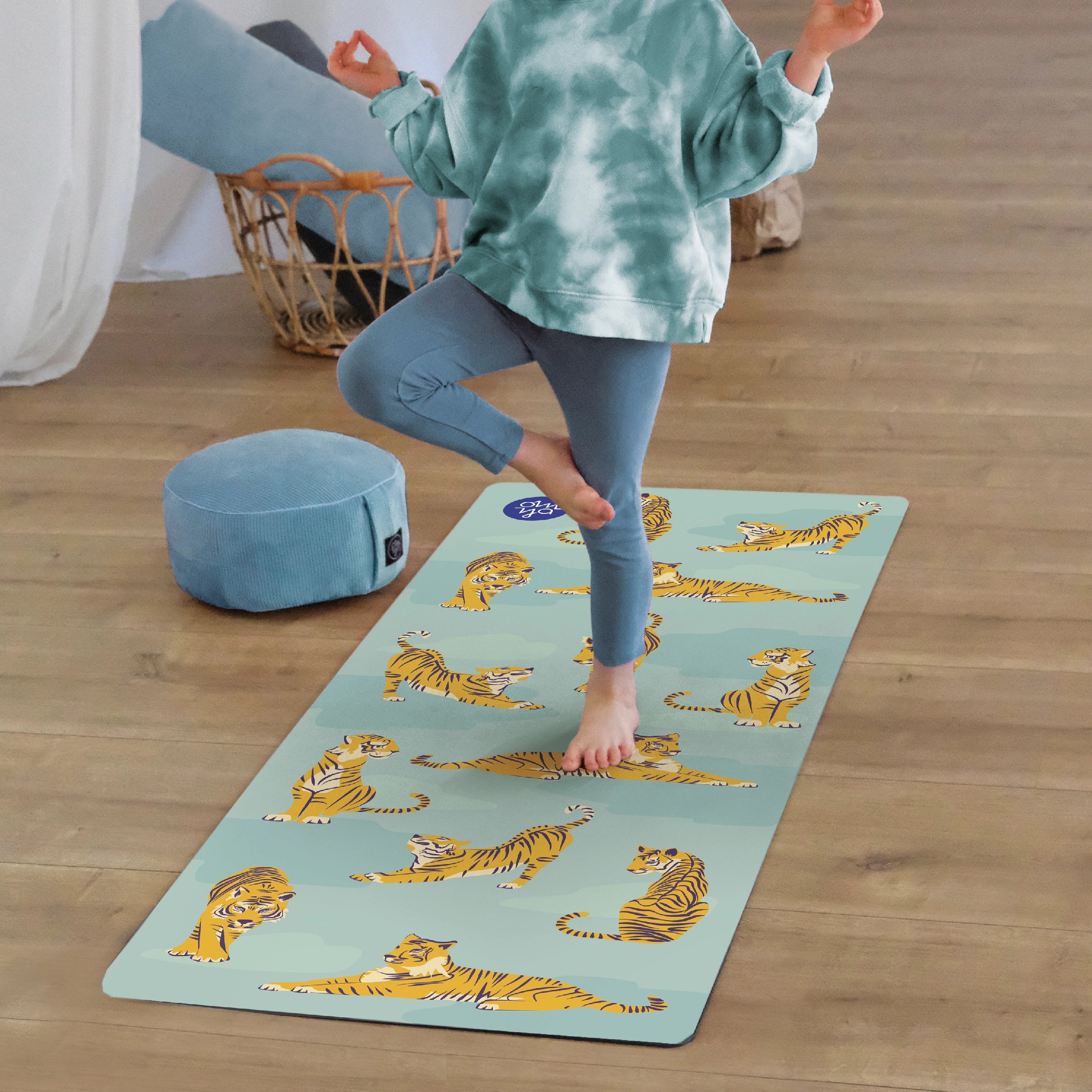 Lasten joogamatto - Moving Tiger