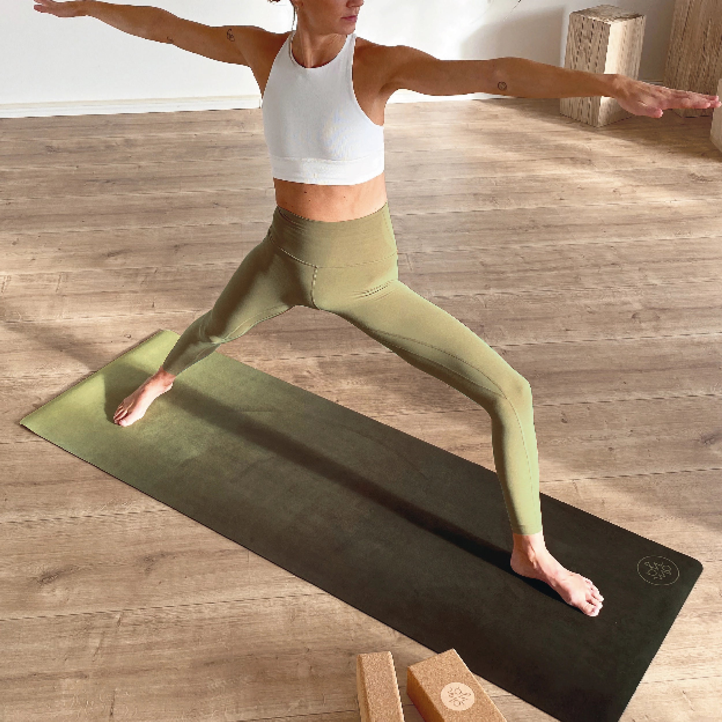 Tapis de yoga confort Sensual Flow - Limestone Oat