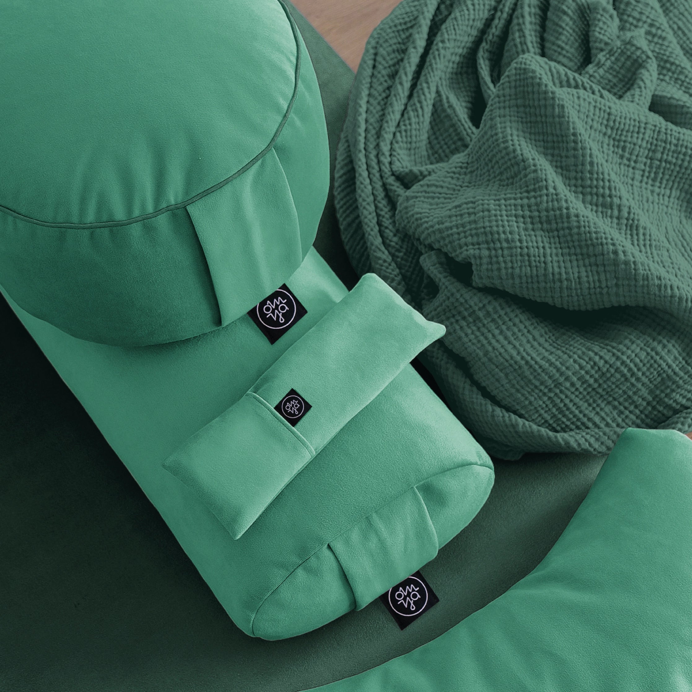 Design Yogakissen - Velvet Mint
