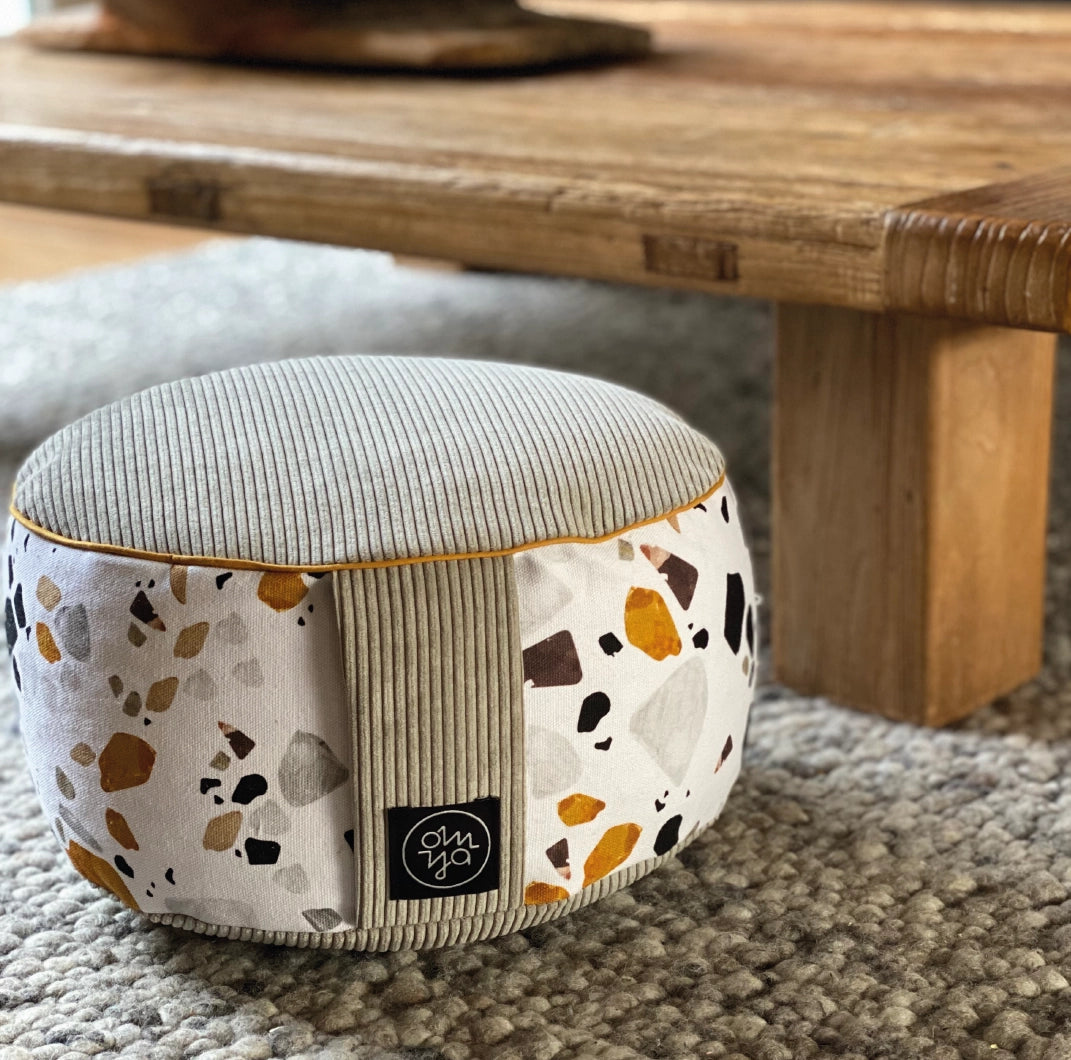 Design Yogakissen - Light Terrazzo