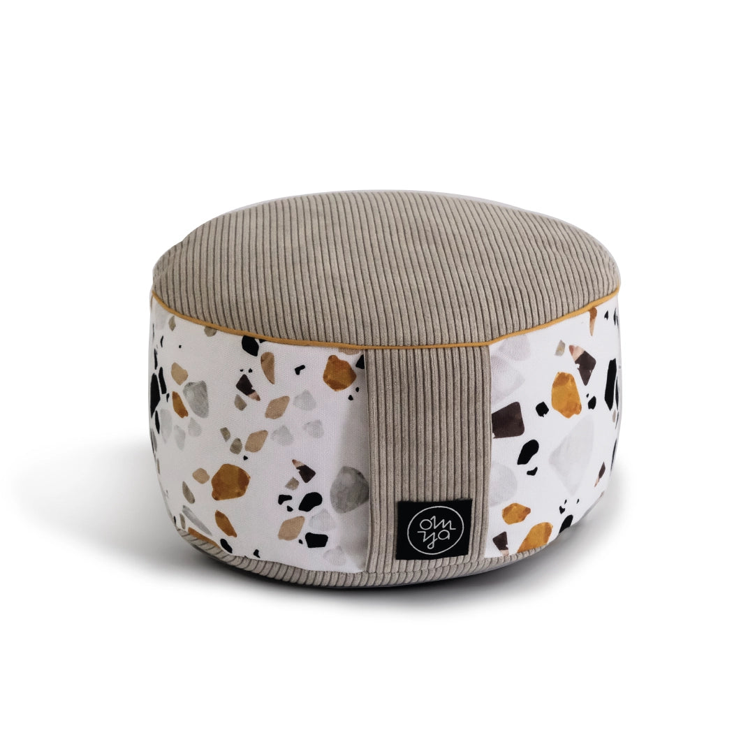 Design Yogakissen - Light Terrazzo