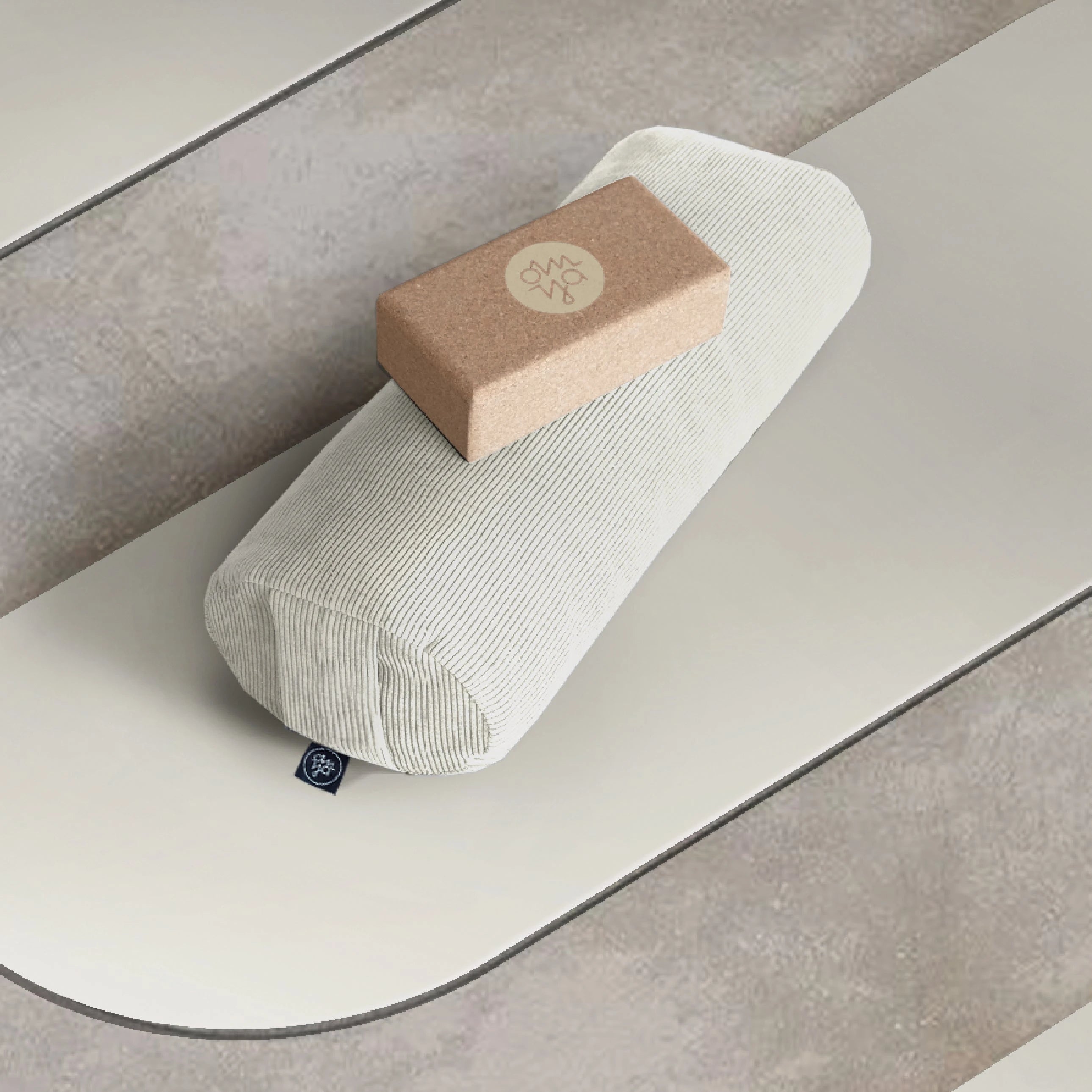 Design Yoga Bolster - Pearl Cord