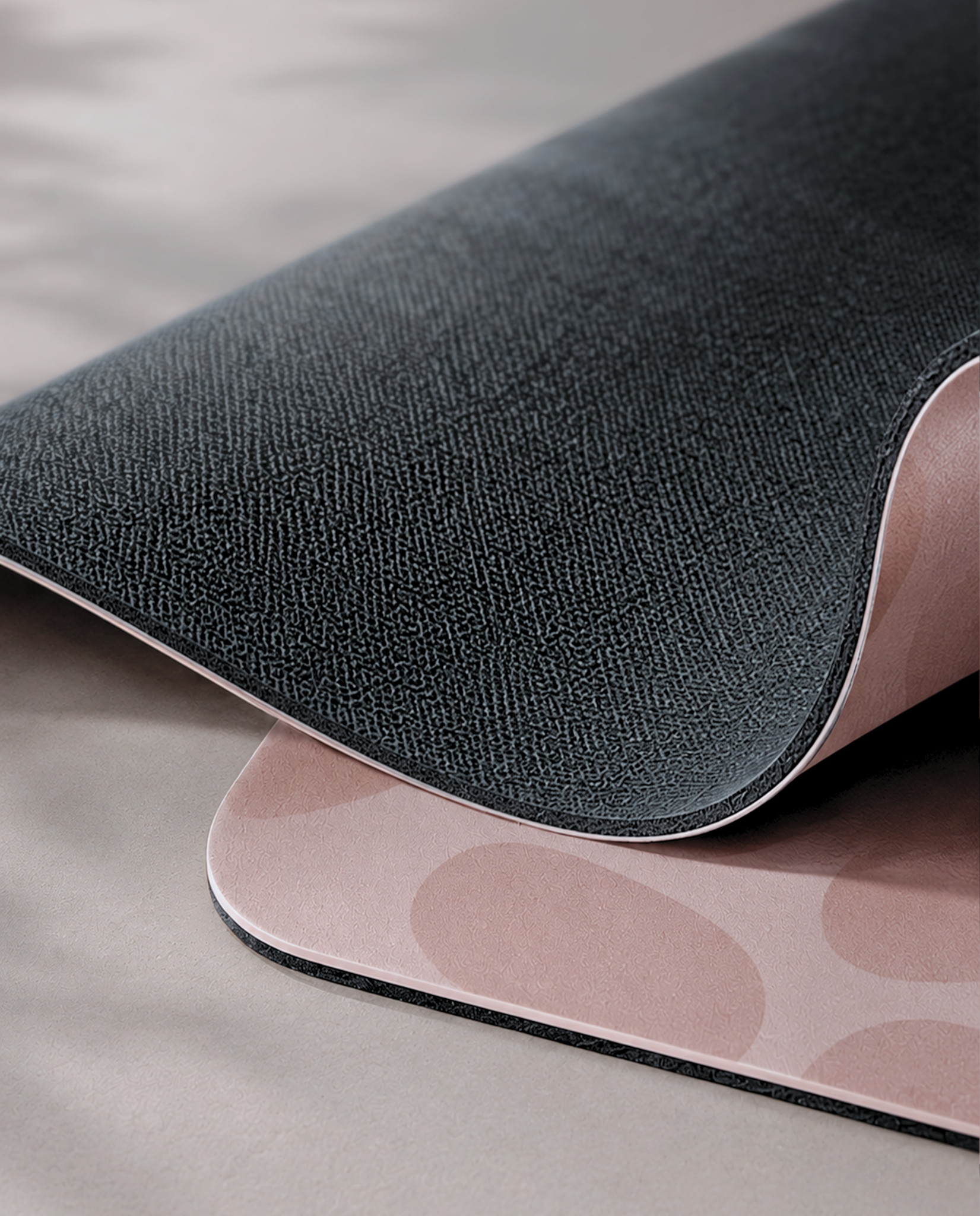 Yogamatte Advanced Grip - Rosé Wild Cat