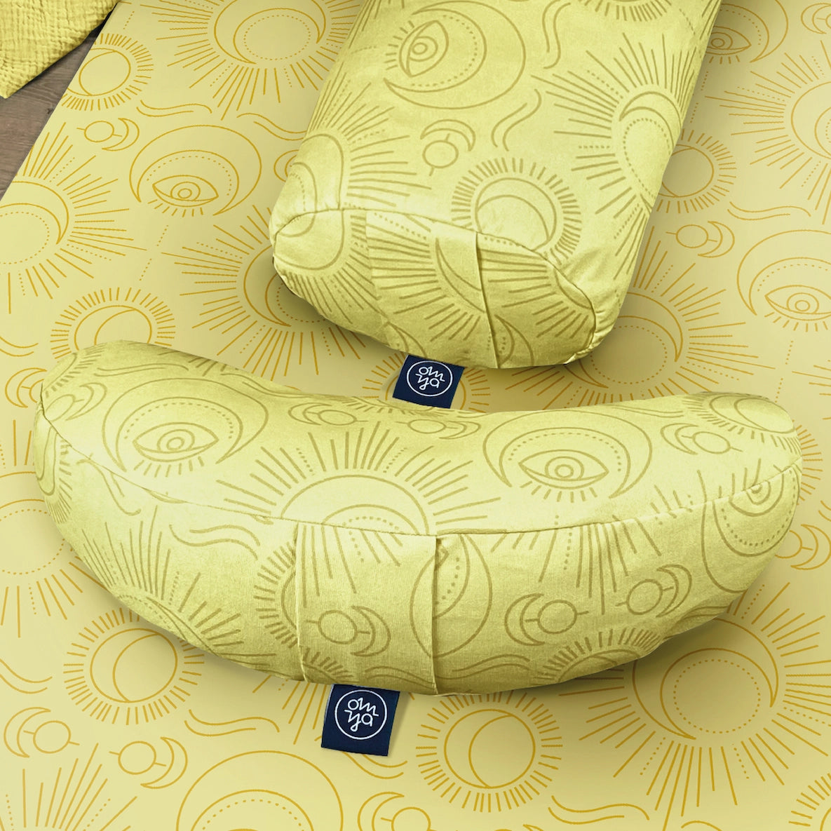 Design Yogakissen - Rising Sun & Moon