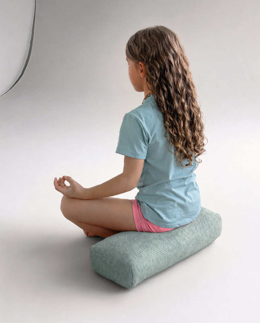 Kinder Yogabolster - Aqua Cord