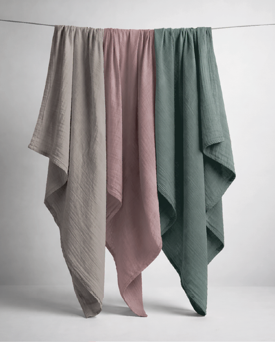Muslin blanket - Blush