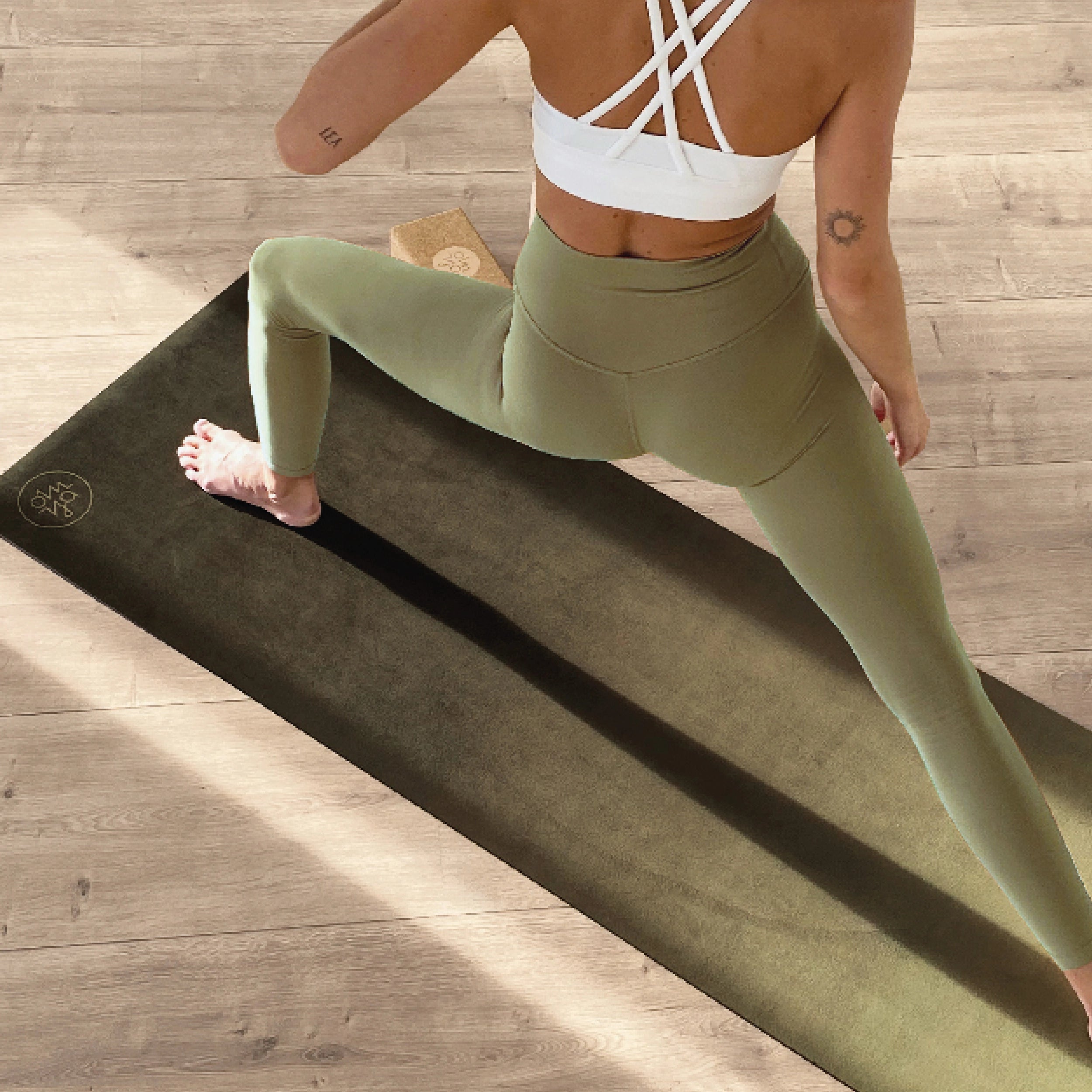 Sensual Flow Comfort Yoga Mat - Limestone Oat