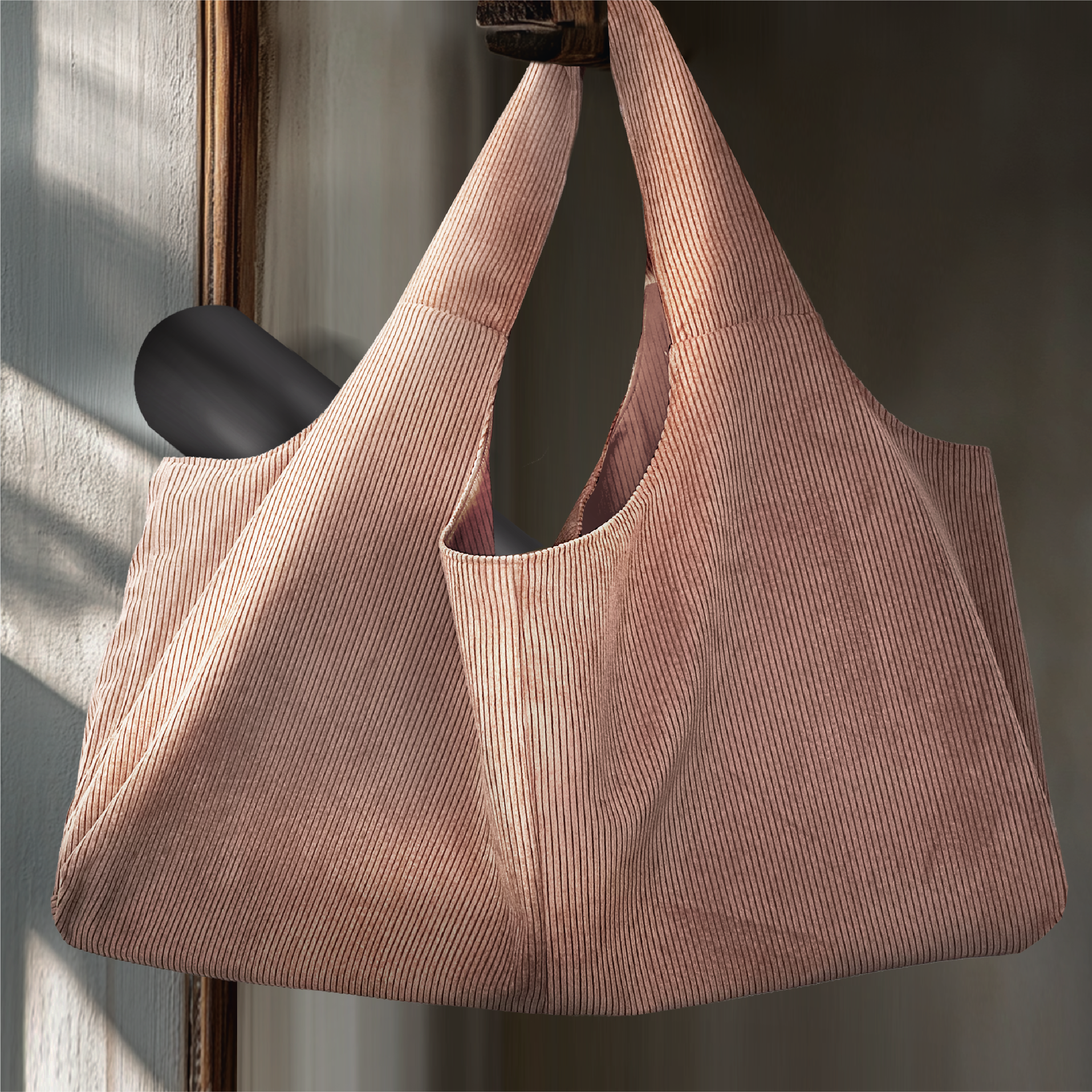 Yoga Big Bag - Blush Cord