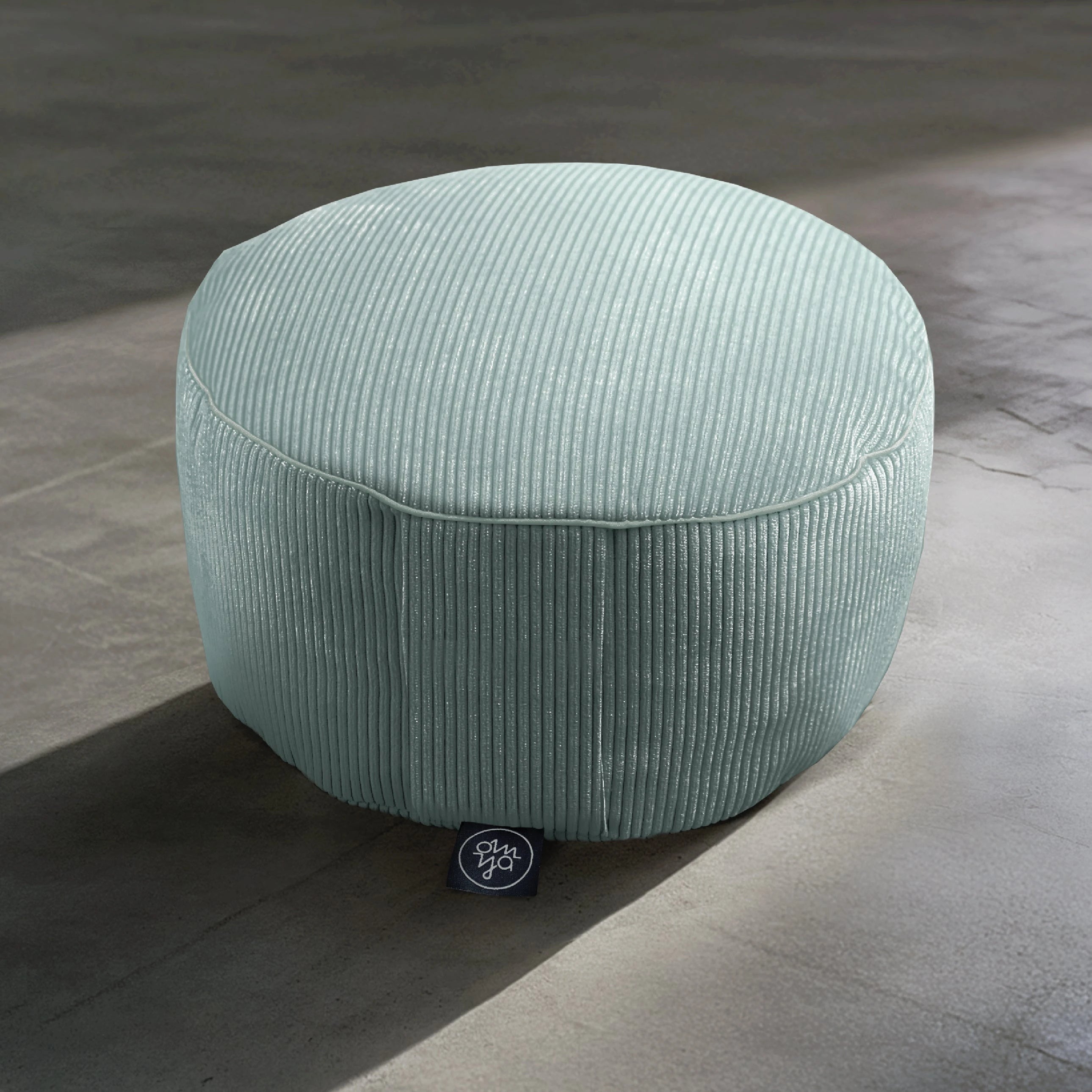 Design yoga cushion - Aqua Cord 