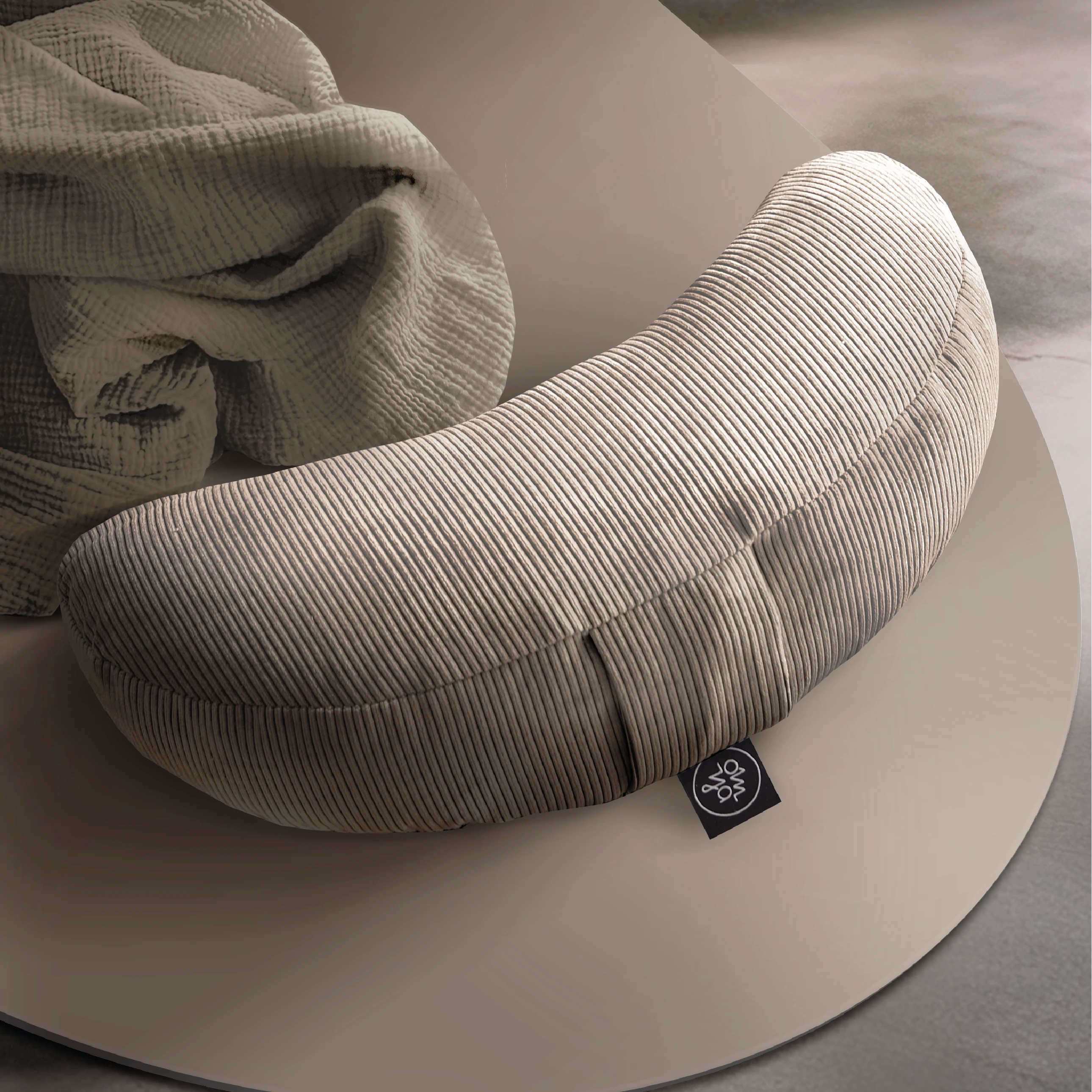Design Yoga Bolster - Dune Cord