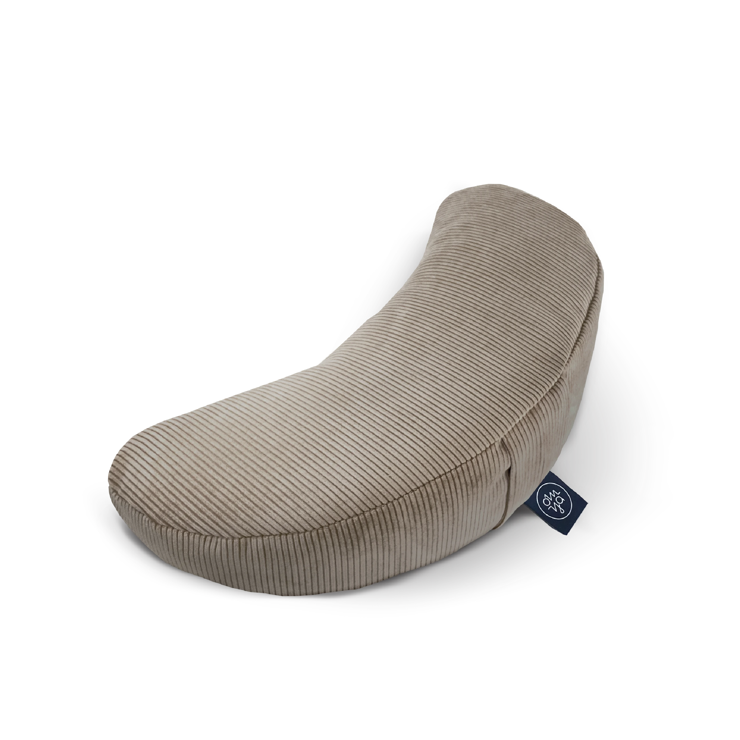 Design Yoga Halbmond Kissen - Dune Cord