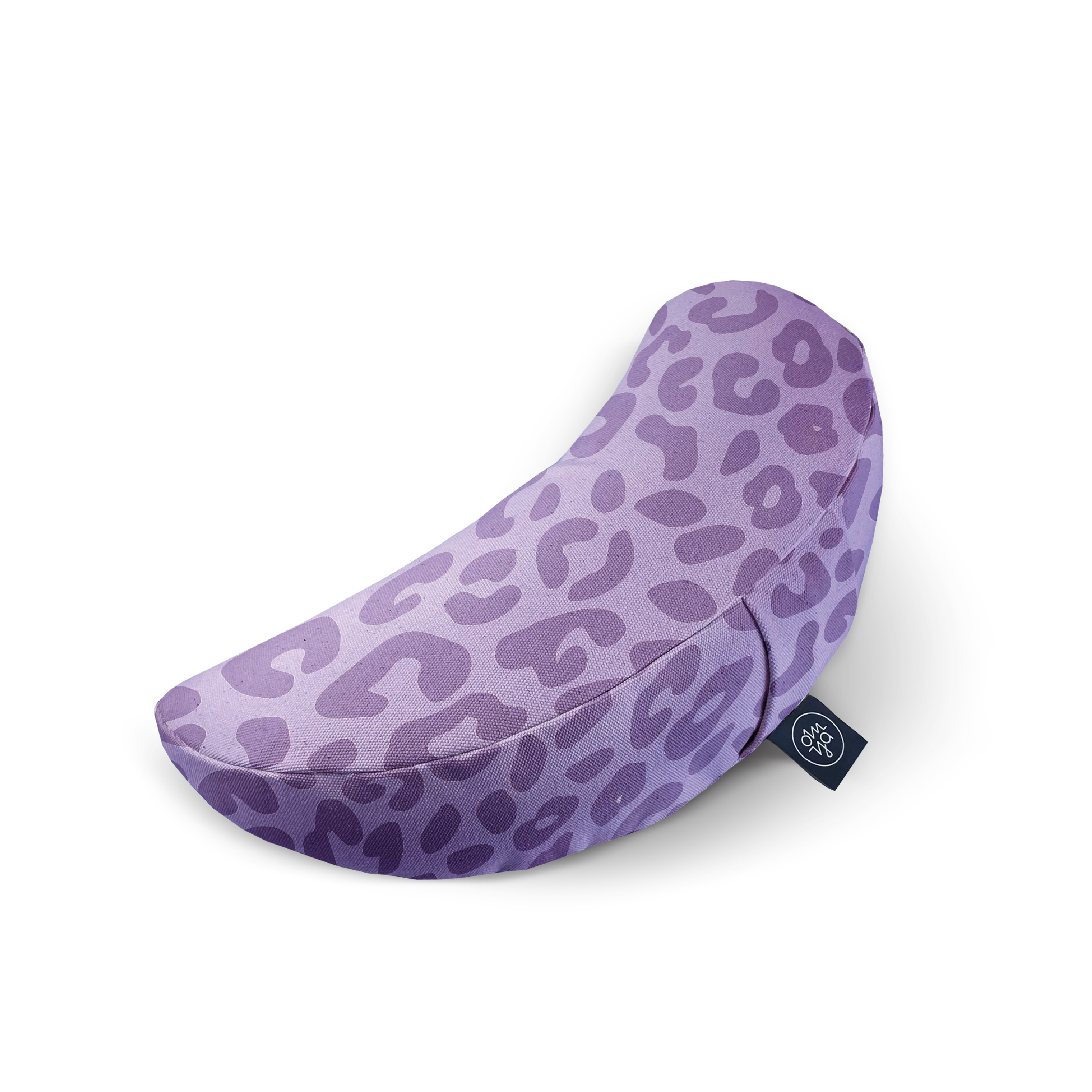 Design Yoga Halbmond Kissen - Lavender Leo