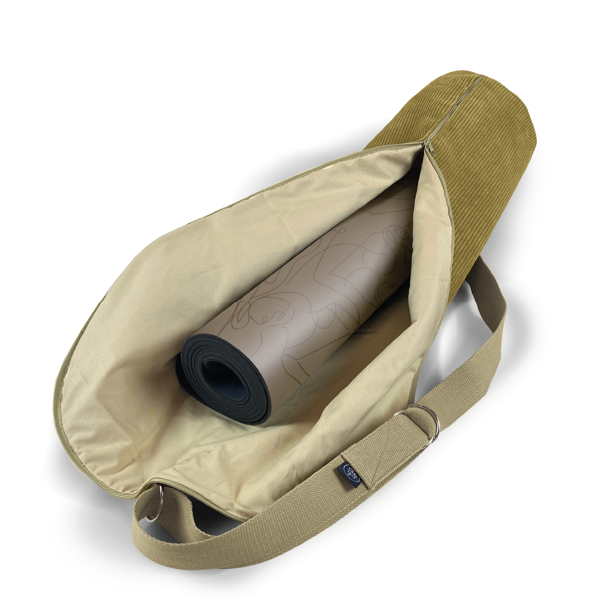 Yoga mat bag Oat