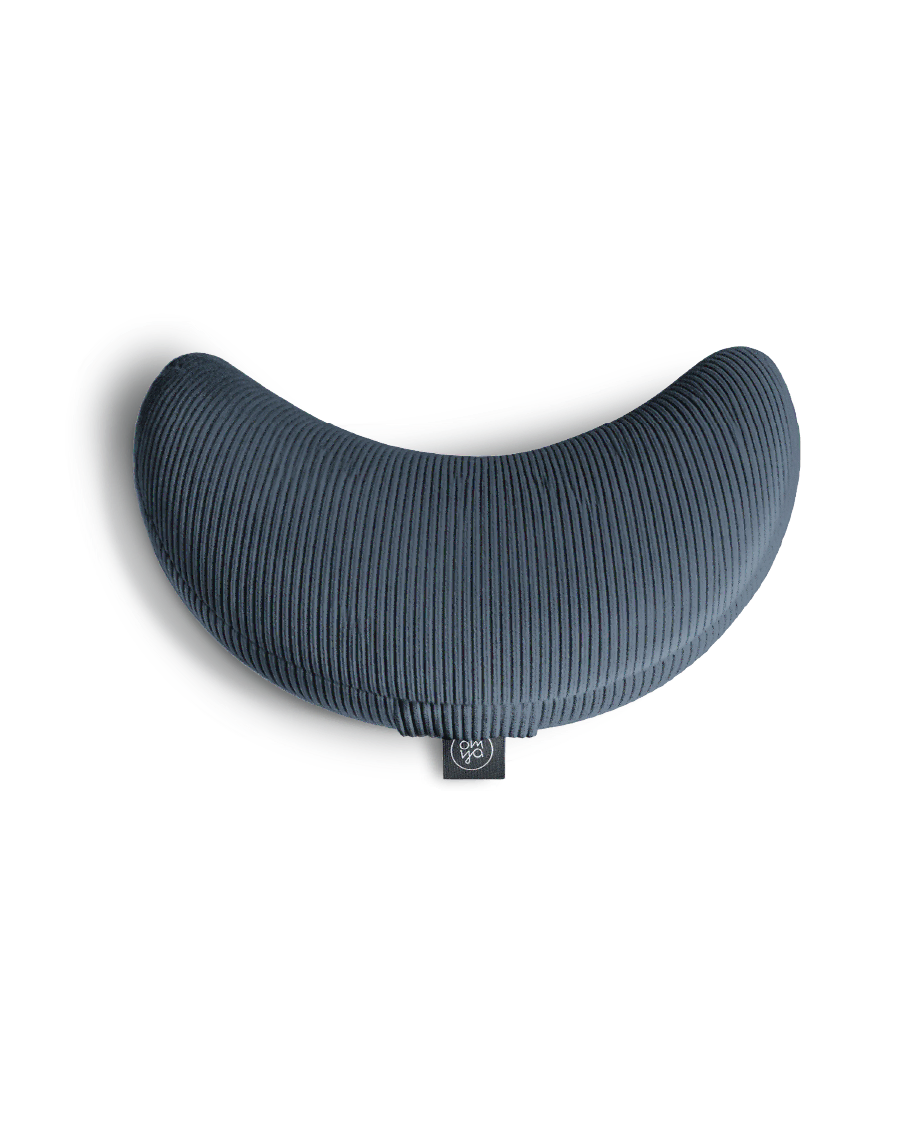 Coussin Demi-Lune Design Yoga - Lagoon Cord