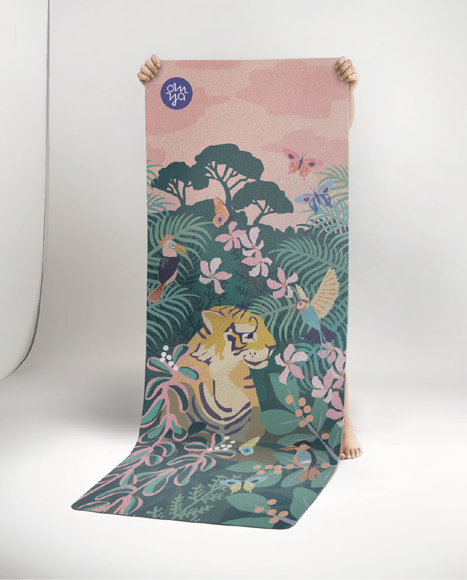 Lasten joogamatto - Curious Tiger