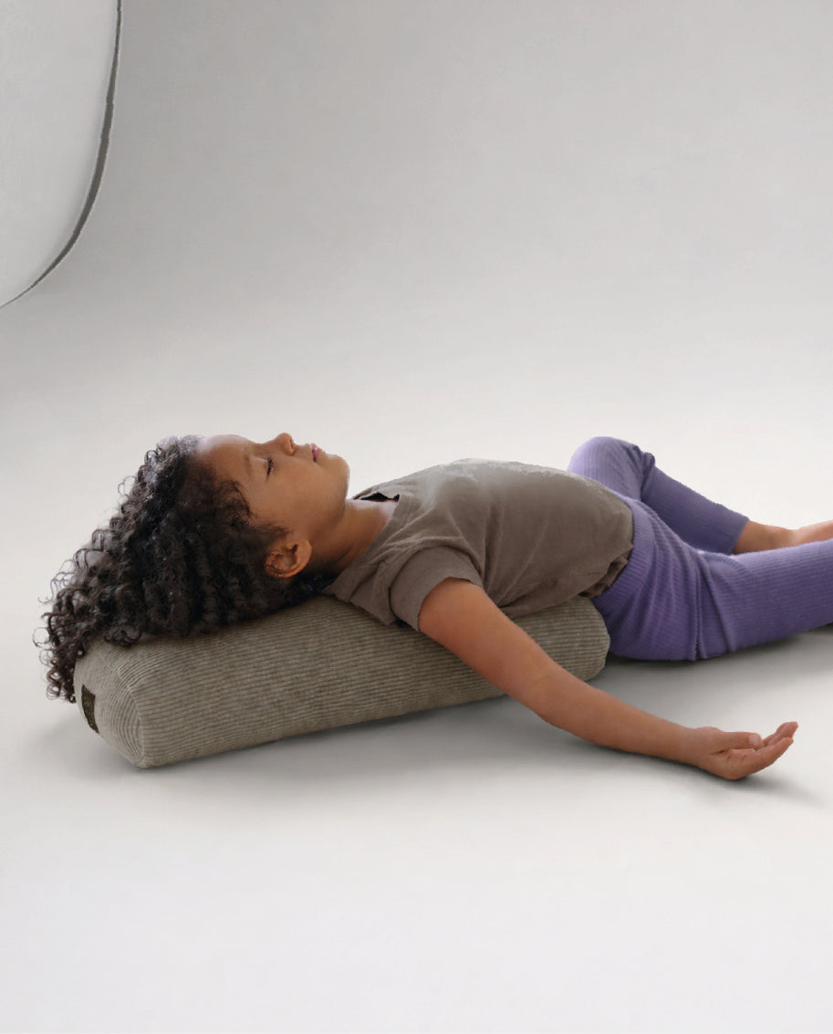 Traversin de yoga enfant - Blush Cord