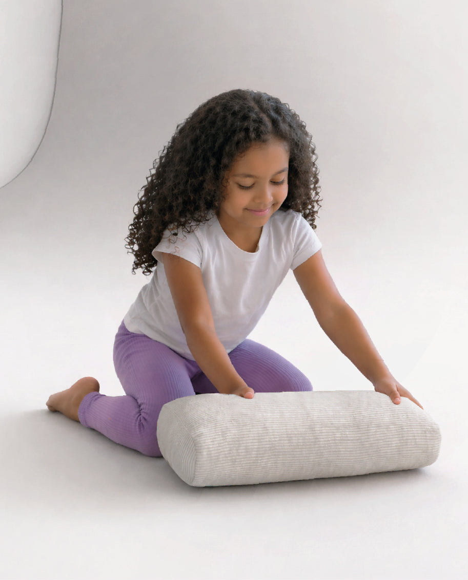 Traversin de yoga enfant - Blush Cord