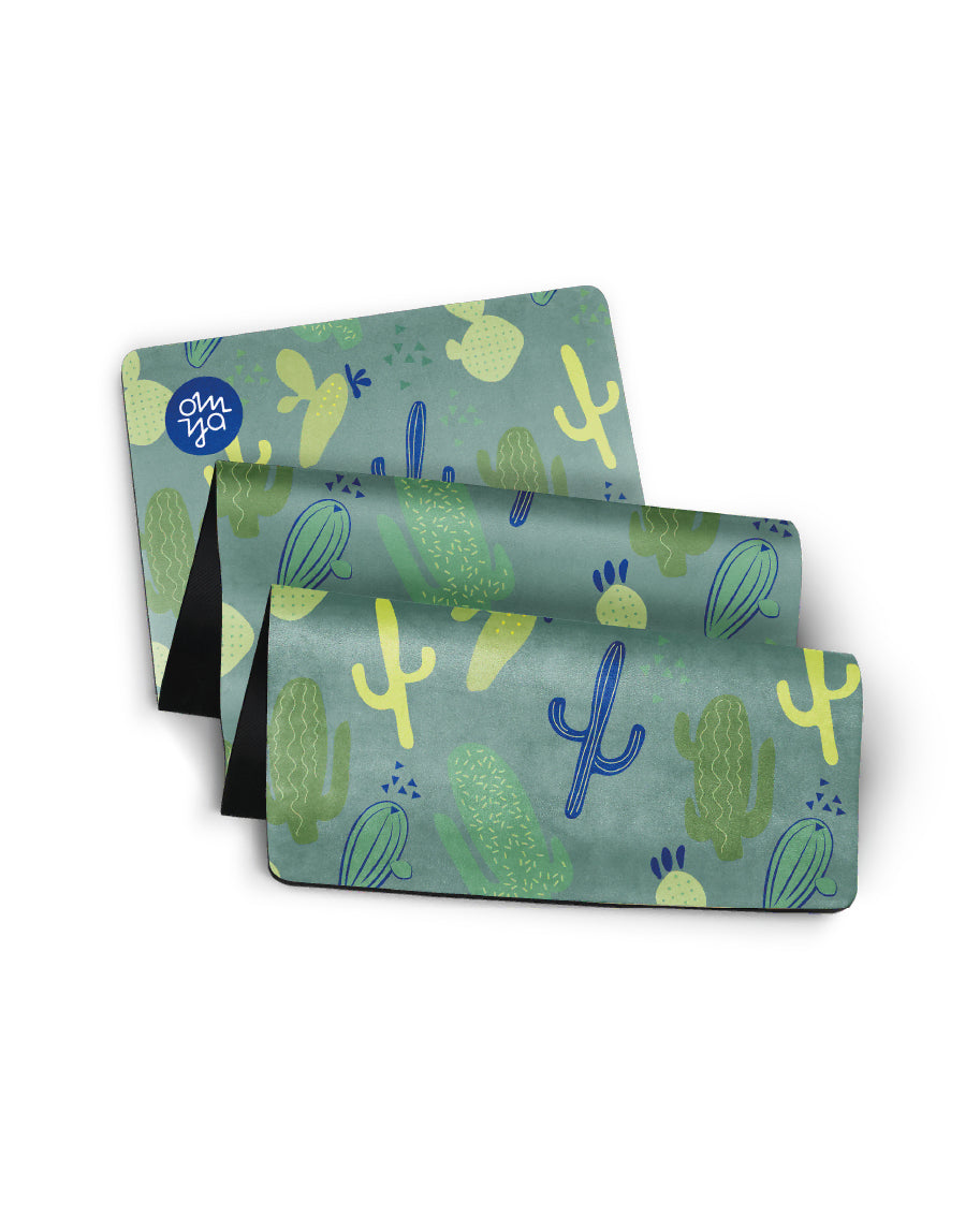 Children's yoga mat - Cactus Garden