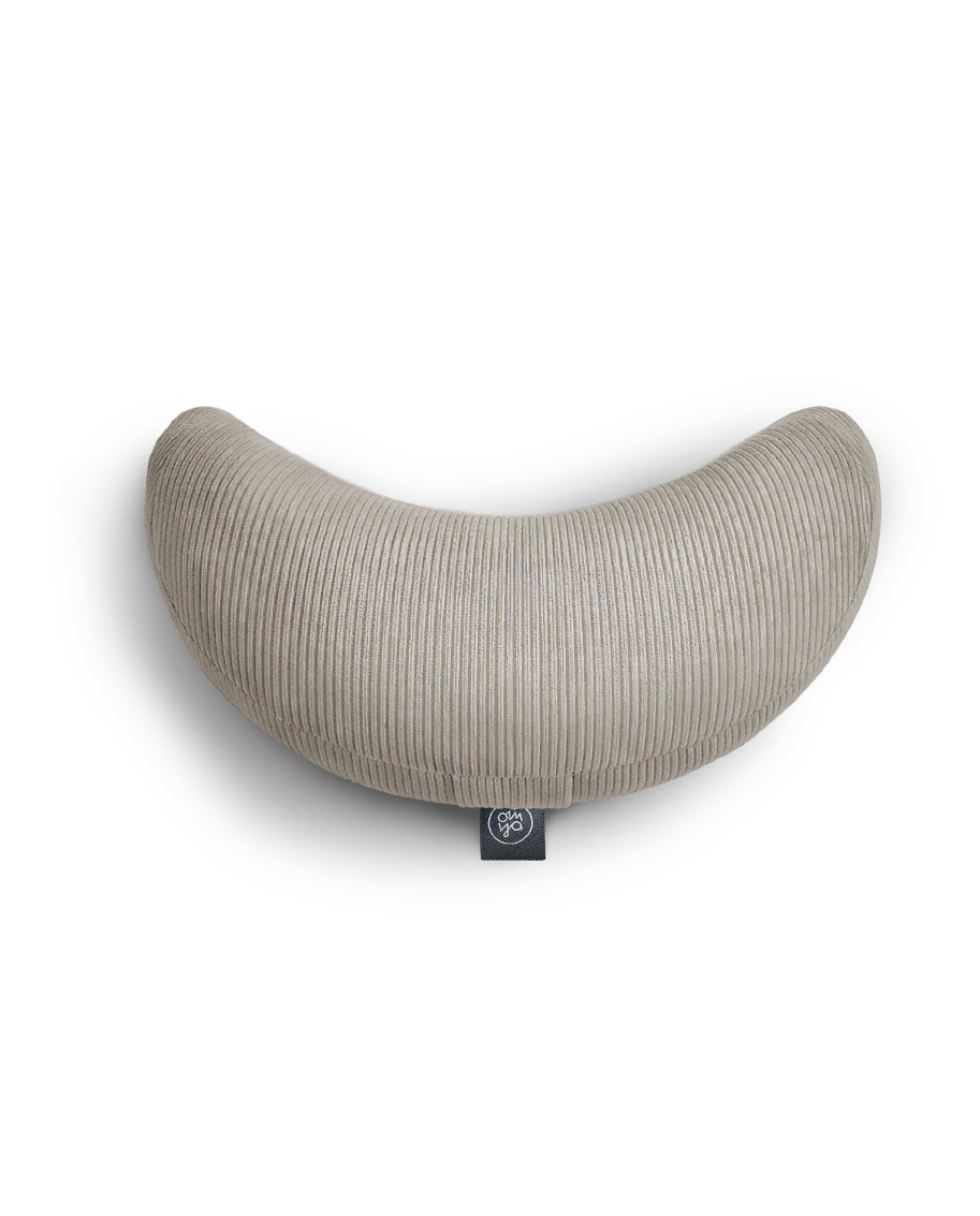 Design Yoga Halbmond Kissen - Dune Cord
